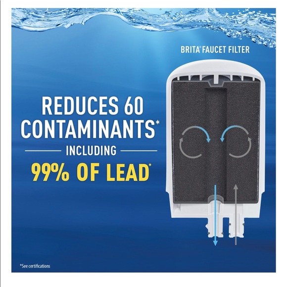 Brita 4-Pack Faucet Filters || Chrome Finish, Brand new In Boxes - Picture 4 of 9